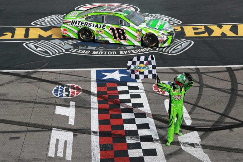 Kyle Busch Texas win 2018