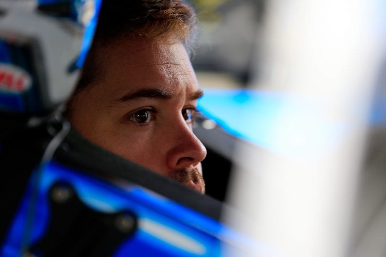 BROOKLYN, MI - JUNE 08: Ricky Stenhouse Jr., driver of the #17 Fastenal Ford, sits in his car during practice for the Monster Energy NASCAR Cup Series Firekeepers Casino 400 at Michigan International Speedway on June 8, 2018 in Brooklyn, Michigan. (Photo by Daniel Shirey/Getty Images) | Getty Images