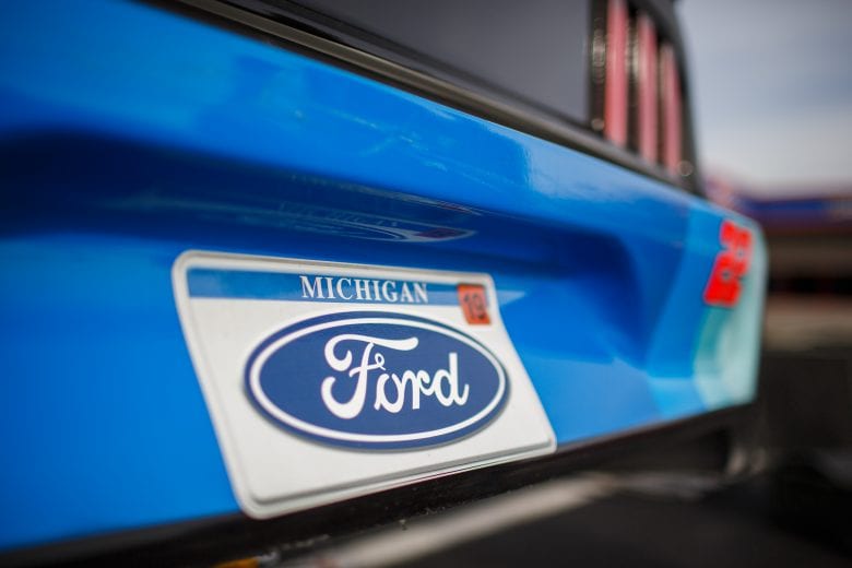 Sneak preview images of the 2019 Ford Mustang racer