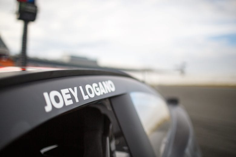 Sneak preview images of the 2019 Ford Mustang racer at Charlotte Motor Speedway