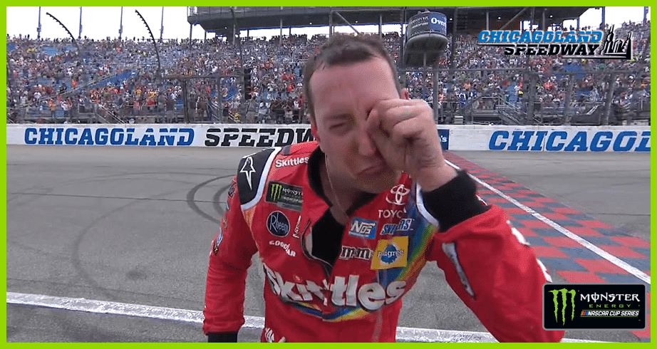 Kyle Busch Chicagoland post race
