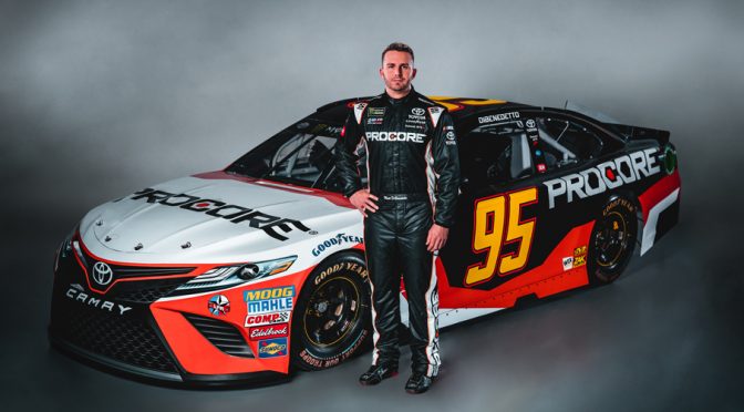Featured image for Procore returns as primary sponsor for LFR’s Matt DiBenedetto