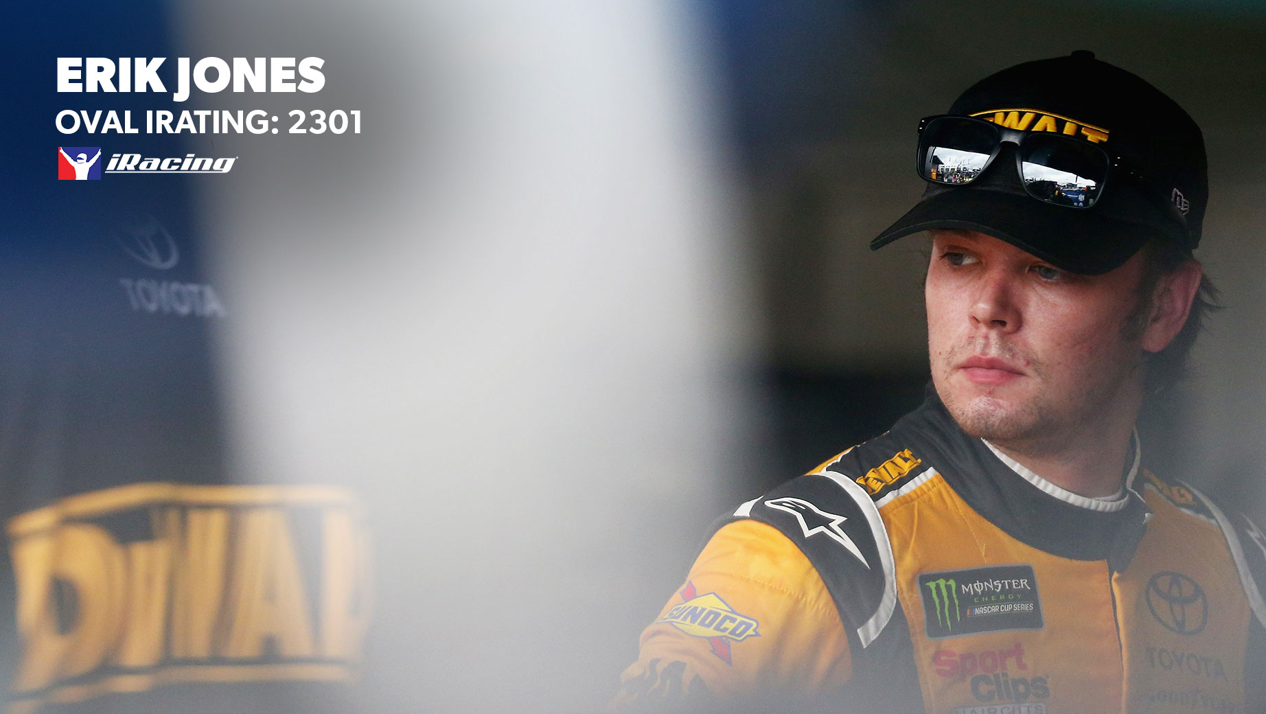 NASCAR drivers and their iRacing rankings