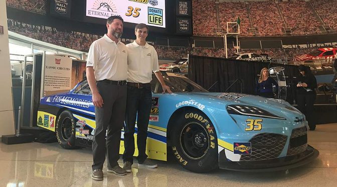 Joey Gase joins MBM Motorsports, helps unveil No. 35 Supra