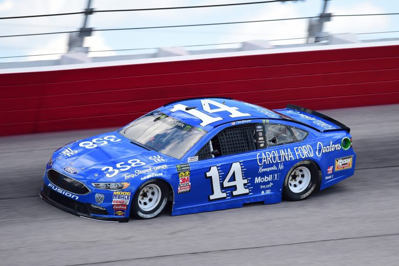 DARLINGTON, SC - AUGUST 31:  Clint Bowyer, driver of the #14 Carolina Ford Dealers Ford, drives during practice for the Monster Energy NASCAR Cup Series Bojangles' Southern 500 at Darlington Raceway on August 31, 2018 in Darlington, South Carolina.  (Photo by Jared C. Tilton/Getty Images) | Getty Images