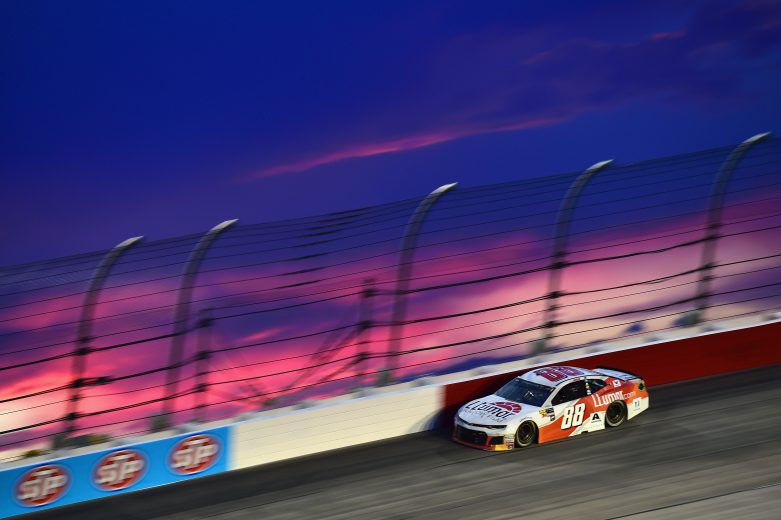 DARLINGTON, SC - SEPTEMBER 02:  Alex Bowman, driver of the #88 LLumar Chevrolet, races during the Monster Energy NASCAR Cup Series Bojangles' Southern 500 at Darlington Raceway on September 2, 2018 in Darlington, South Carolina.  (Photo by Jared C. Tilton/Getty Images) | Getty Images