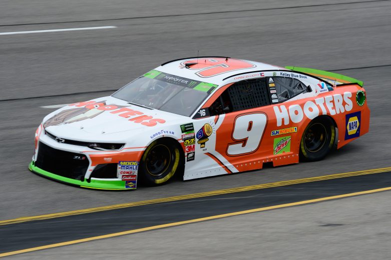RICHMOND, VA - SEPTEMBER 21:  Chase Elliott, driver of the #9 Hooters Chevrolet, drives during practice for the Monster Energy NASCAR Cup Series Federated Auto Parts 400 at Richmond Raceway on September 21, 2018 in Richmond, Virginia.  (Photo by Robert Laberge/Getty Images) | Getty Images