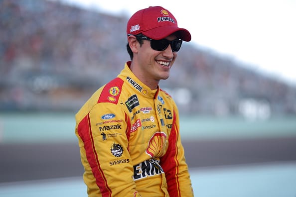 HOMESTEAD, FL - NOVEMBER 18: Joey Logano, driver of the #22 Shell Pennzoil Ford, prepares to drive during the Monster Energy NASCAR Cup Series Ford EcoBoost 400 at Homestead-Miami Speedway on November 18, 2018 in Homestead, Florida. (Photo by Chris Graythen/Getty Images) | Getty Images