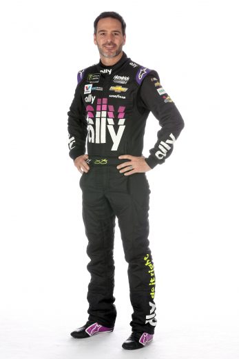 CHARLOTTE, NC - JANUARY 30: Monster Energy NASCAR Cup Series driver Jimmie Johnson poses for a portrait during the NASCAR Production Photo Days at Charlotte Convention Center on January 30, 2019 in Charlotte, North Carolina. (Photo by Chris Graythen/Getty Images) | Getty Images