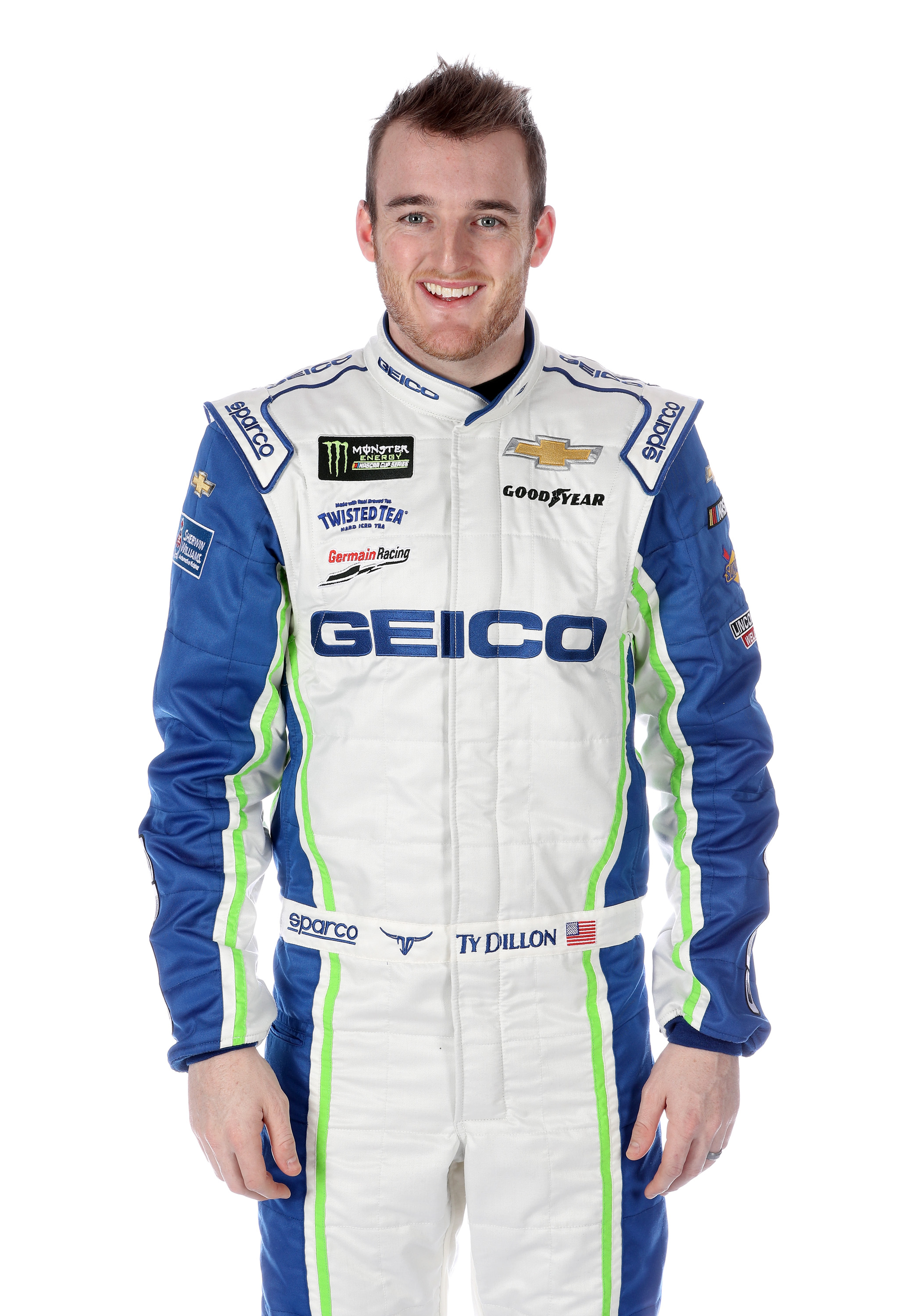 NASCAR drivers in their 2019 fire suits