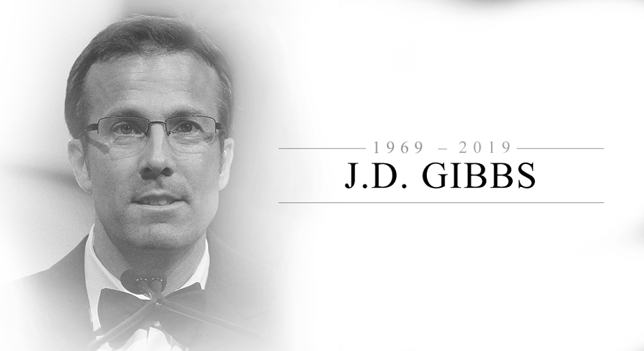 Video Remembering J.D. Gibbs (19692019)