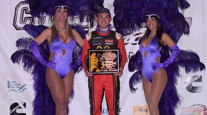 Larson hopes bad luck stays away after Chili Bowl qualifying night victory
