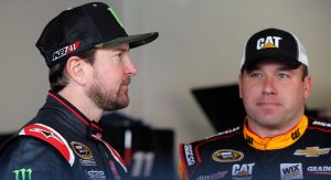 Kurt Busch and Ryan Newman