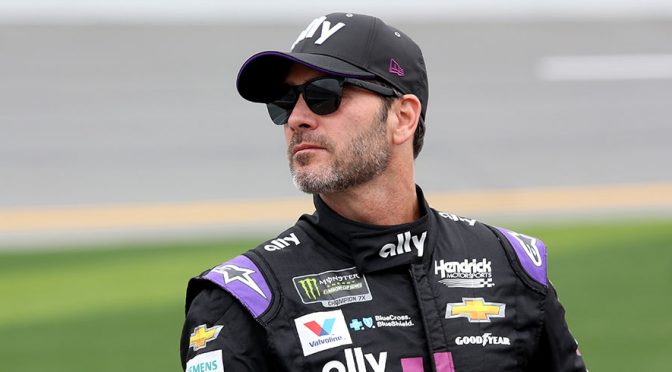Featured Image for Drivers impressed, react to Jimmie Johnson’s Boston run