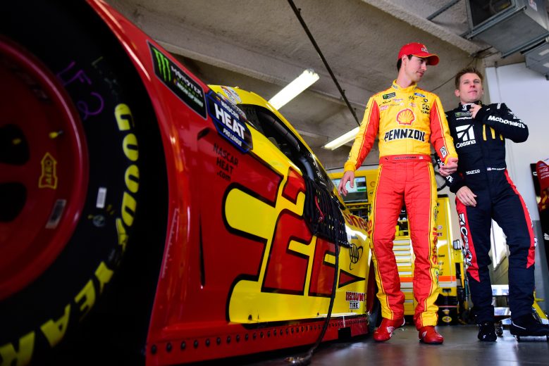 DAYTONA BEACH, FL - FEBRUARY 15: Joey Logano, driver of the #22 Shell Pennzoil Ford, prepares to drive during practice for the Monster Energy NASCAR Cup Series 61st Annual Daytona 500 at Daytona International Speedway on February 15, 2019 in Daytona Beach, Florida. (Photo by Jared C. Tilton/Getty Images) | Getty Images