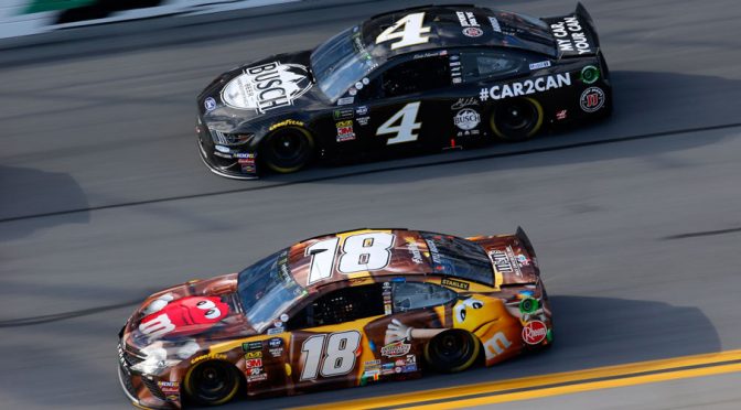 Kyle Busch, Ryan Blaney win stages in the 2019 Daytona 500