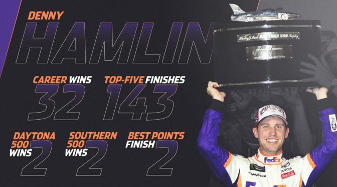 NASCAR Debate: Is Denny Hamlin a NASCAR Hall of Famer?