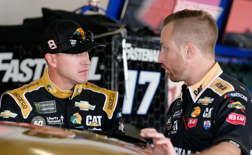 DAYTONA BEACH, FL - FEBRUARY 15: Daniel Hemric, driver of the #8 Bass Pro Shops/Caterpillar Chevrolet, prepares to drive during practice for the Monster Energy NASCAR Cup Series 61st Annual Daytona 500 at Daytona International Speedway on February 15, 2019 in Daytona Beach, Florida. (Photo by Brian Lawdermilk/Getty Images) | Getty Images