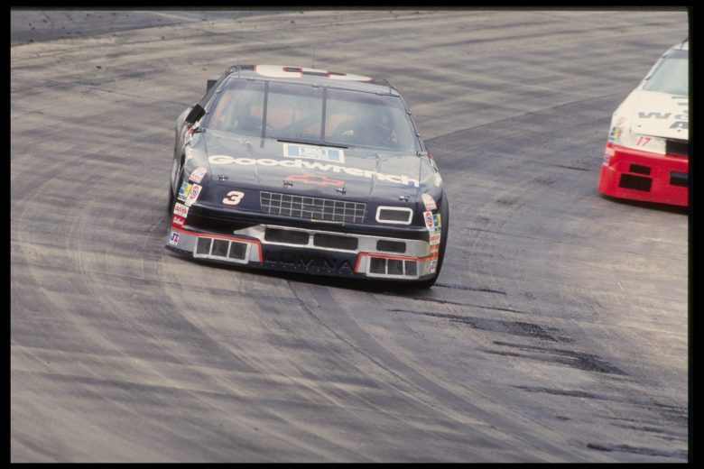 1993: Dale Earnhardt joins in the pace of the race. Mandatory Credit: Bill Hall /Allsport