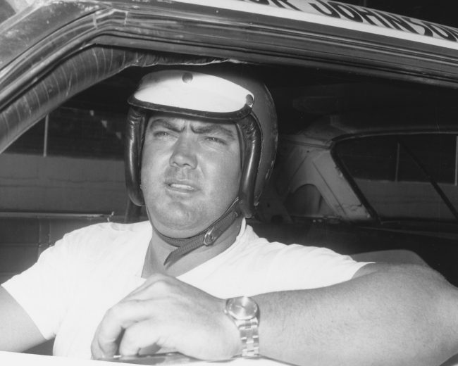 DAYTONA BEACH, FL - FEBRUARY 24: Junior Johnson's career included a 1963 Daytona 500 in Daytona Beach, Florida on February 24, 1963 win as a driver and several points championships as a car owner and crew chief. His life story was also featured in a best-selling novel by Tom Wolfe. (Photo by ISC Archives via Getty Images)