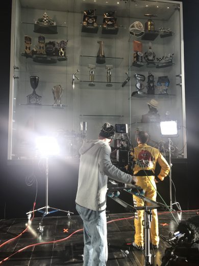 Scenes from production day at Kyle Busch Motorsports, including footage for his push for the Daytona 500 media campaign.