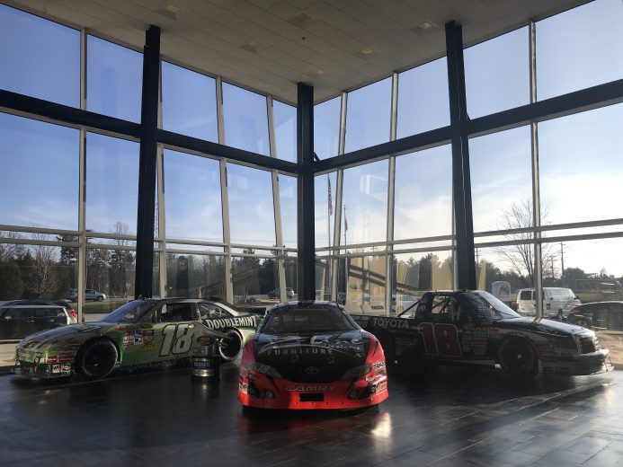 Scenes from production day at Kyle Busch Motorsports, including footage for his push for the Daytona 500 media campaign.