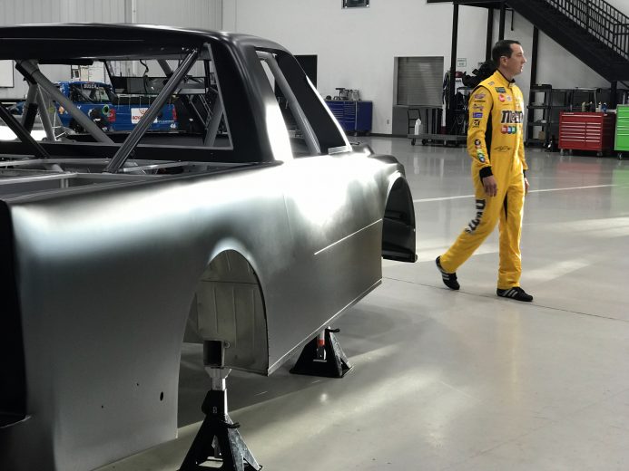 Scenes from production day at Kyle Busch Motorsports, including footage for his push for the Daytona 500 media campaign.