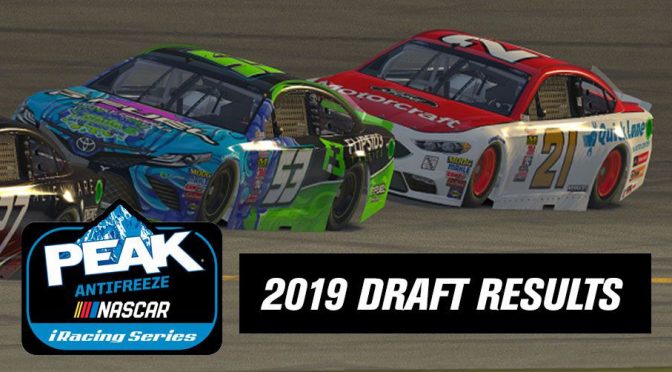 Featured Image for Recap: 2019 eNASCAR PEAK Antifreeze iRacing Series Draft
