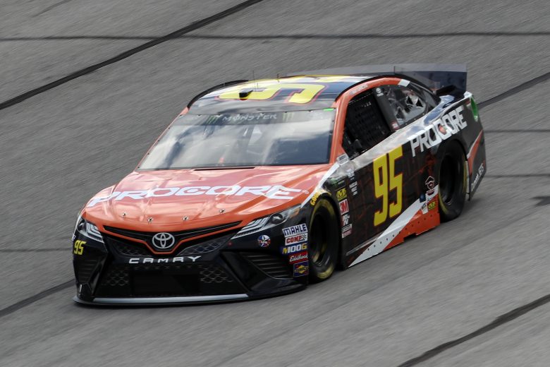Matt DiBenedetto takes a lap at Atlanta.
