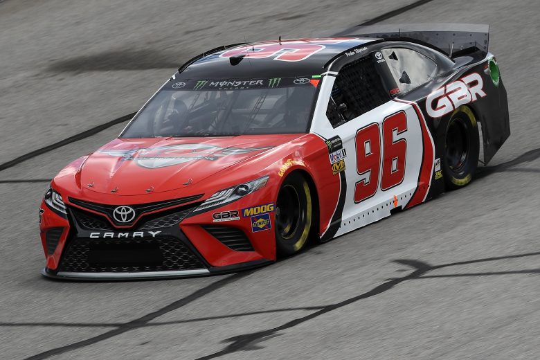 Parker Kligerman takes a lap at Atlanta.