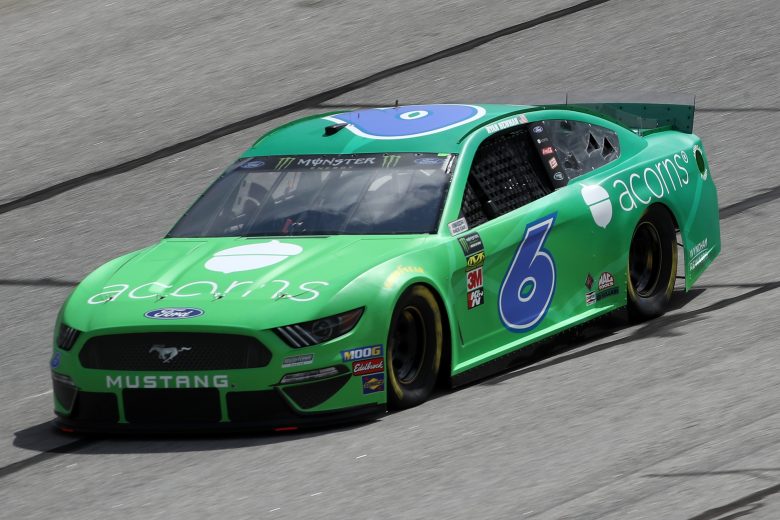 Ryan Newman takes a lap at Atlanta.