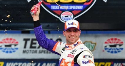 Hamlin hoists Lone Star trophy