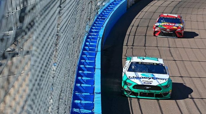 Blaney on third-place finish: ‘We were on two tires and I just held on’