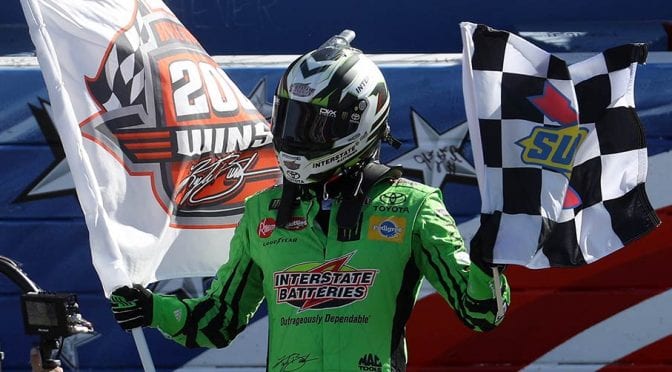Kyle Busch rallies at Auto Club, lands 200th NASCAR national-series win