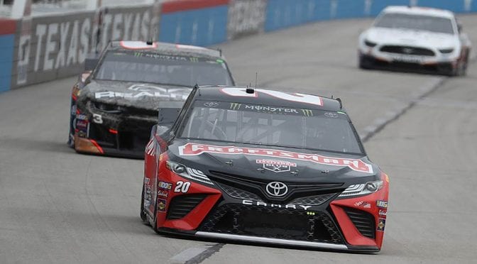 Joe Gibbs Racing No. 20 fails pre-qualifying inspection twice at Texas; car chief ejected