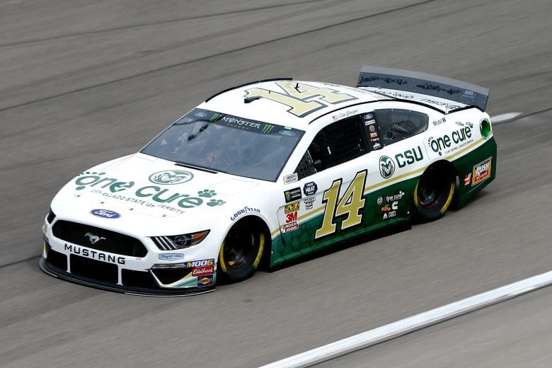 LAS VEGAS, NV - MARCH 01:  Clint Bowyer, driver of the #14 One Cure Ford, during practice for the Monster Energy NASCAR Cup Series Pennzoil 400 at Las Vegas Motor Speedway on March 1, 2019 in Las Vegas, Nevada.  (Photo by Jonathan Ferrey/Getty Images) | Getty Images
