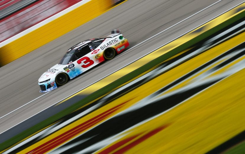 LAS VEGAS, NV - MARCH 01: Austin Dillon, driver of the #3 Dow SILASTIC Silicone Elastomers Chevrolet, practices for the Monster Energy NASCAR Cup Series Pennzoil 400 at Las Vegas Motor Speedway on March 1, 2019 in Las Vegas, Nevada.  (Photo by Sarah Crabill/Getty Images) | Getty Images