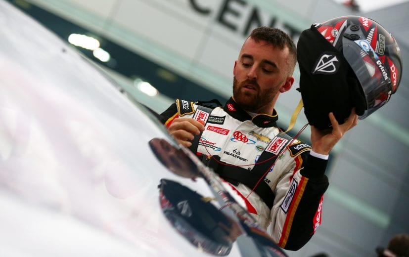 LAS VEGAS, NV - MARCH 01: Austin Dillon, driver of the #3 Dow SILASTIC Silicone Elastomers Chevrolet, stands on the grid during qualifying for the Monster Energy NASCAR Cup Series Pennzoil 400 at Las Vegas Motor Speedway on March 1, 2019 in Las Vegas, Nevada. (Photo by Sarah Crabill/Getty Images) | Getty Images