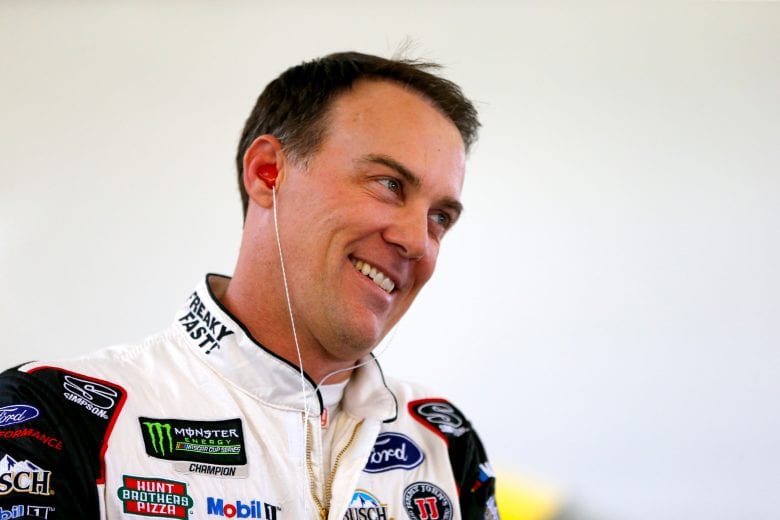 LAS VEGAS, NV - MARCH 02:  Kevin Harvick, driver of the #4 Jimmy John's Ford,   during practice for the Monster Energy NASCAR Cup Series Pennzoil 400 at Las Vegas Motor Speedway on March 2, 2019 in Las Vegas, Nevada.  (Photo by Jonathan Ferrey/Getty Images) | Getty Images