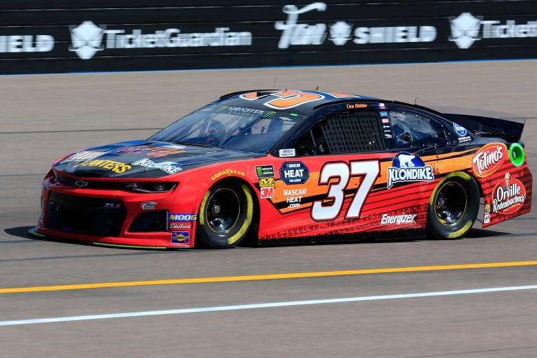 AVONDALE, AZ - MARCH 08: Chris Buescher, driver of the #37 Kroger Flavor Fill Up Chevrolet, practices for the Monster Energy NASCAR Cup Series TicketGuardian 500 at ISM Raceway on March 8, 2019 in Avondale, Arizona. (Photo by Daniel Shirey/Getty Images) | Getty Images