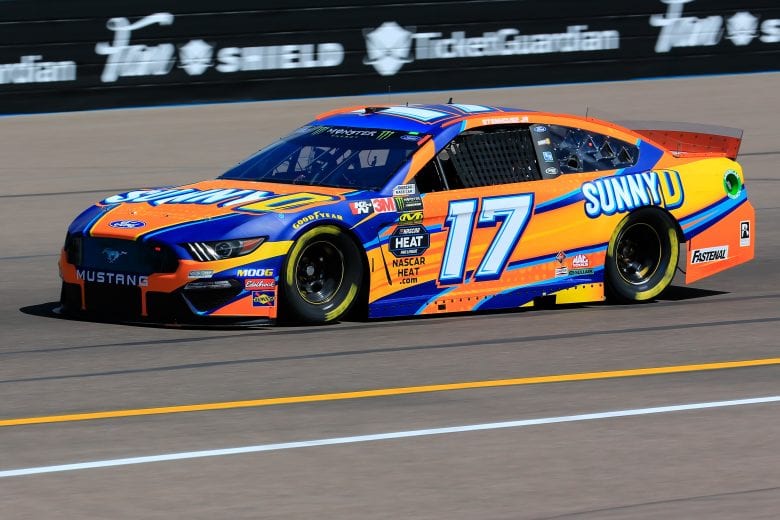 AVONDALE, AZ - MARCH 08: Ricky Stenhouse Jr., driver of the #17 Sunny D Ford, practices for the Monster Energy NASCAR Cup Series TicketGuardian 500 at ISM Raceway on March 8, 2019 in Avondale, Arizona. (Photo by Daniel Shirey/Getty Images) | Getty Images