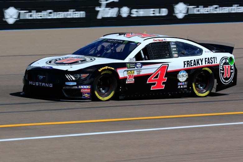 AVONDALE, AZ - MARCH 08: Kevin Harvick, driver of the #4 Jimmy John's Ford, practices for the Monster Energy NASCAR Cup Series TicketGuardian 500 at ISM Raceway on March 8, 2019 in Avondale, Arizona. (Photo by Daniel Shirey/Getty Images) | Getty Images