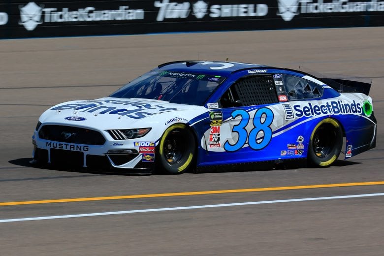 AVONDALE, AZ - MARCH 08: David Ragan, driver of the #38 Select Blinds Ford, practices for the Monster Energy NASCAR Cup Series TicketGuardian 500 at ISM Raceway on March 8, 2019 in Avondale, Arizona. (Photo by Daniel Shirey/Getty Images) | Getty Images