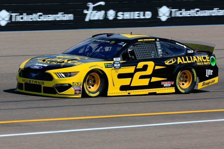 AVONDALE, AZ - MARCH 08: Brad Keselowski, driver of the #2 Alliance Truck Parts Ford, practices for the Monster Energy NASCAR Cup Series TicketGuardian 500 at ISM Raceway on March 8, 2019 in Avondale, Arizona. (Photo by Daniel Shirey/Getty Images) | Getty Images