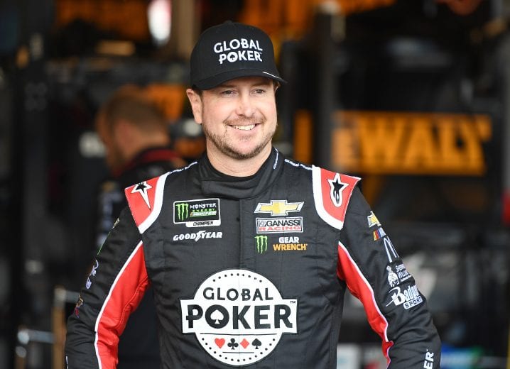 AVONDALE, AZ - MARCH 08: Kurt Busch, driver of the #1 Global Poker Chevrolet, stands in the garage during practice for the Monster Energy NASCAR Cup Series TicketGuardian 500 at ISM Raceway on March 8, 2019 in Avondale, Arizona. (Photo by Stacy Revere/Getty Images) | Getty Images