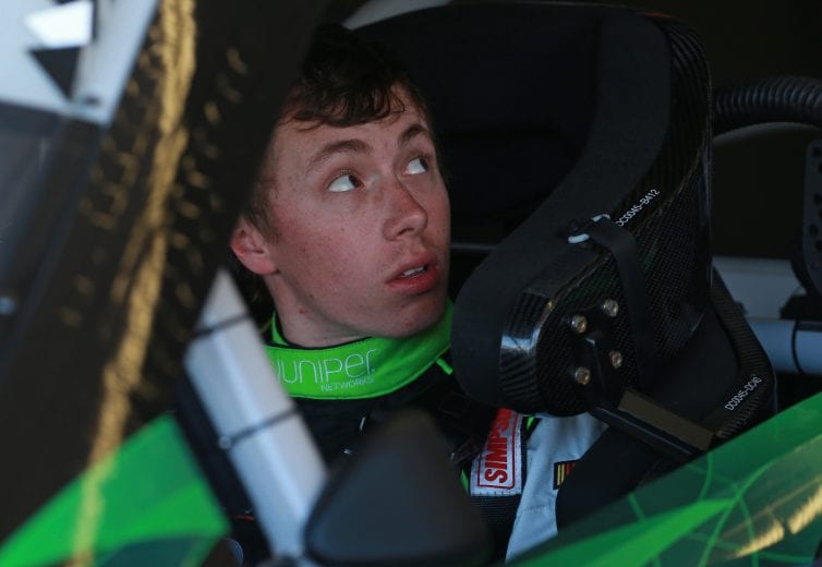 AVONDALE, AZ - MARCH 08:  Brandon Jones, driver of the #19 Juniper Toyota, sits in his car during practice for the NASCAR XFINITY Series iK9 Service Dog 200 at ISM Raceway on March 8, 2019 in Avondale, Arizona.  (Photo by Matt Sullivan/Getty Images) | Getty Images