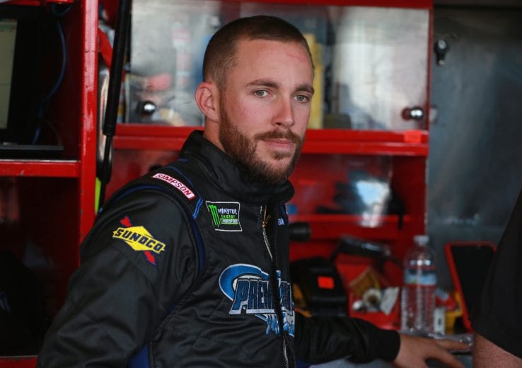 AVONDALE, AZ - MARCH 08:  Ross Chastain, driver of the #4 RM Parks/EZ Angus Ranch Chevrolet, stands in the garage during practice for the NASCAR XFINITY Series iK9 Service Dog 200 at ISM Raceway on March 8, 2019 in Avondale, Arizona.  (Photo by Matt Sullivan/Getty Images) | Getty Images