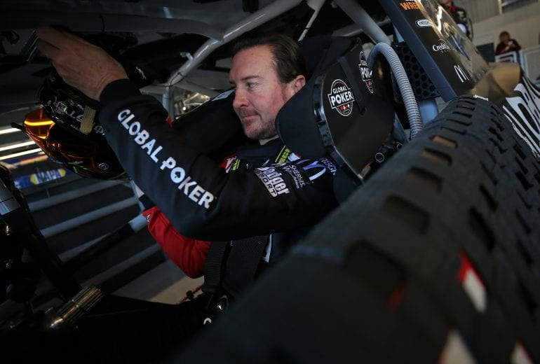 AVONDALE, AZ - MARCH 09: Kurt Busch, driver of the #1 Global Poker Chevrolet, sits in his car during practice for the Monster Energy NASCAR Cup Series TicketGuardian 500 at ISM Raceway on March 9, 2019 in Avondale, Arizona. (Photo by Matt Sullivan/Getty Images) | Getty Images