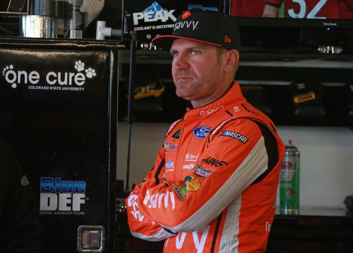 AVONDALE, AZ - MARCH 09: Clint Bowyer, driver of the #14 ITsavvy Ford, stands by his car during practice for the Monster Energy NASCAR Cup Series TicketGuardian 500 at ISM Raceway on March 9, 2019 in Avondale, Arizona. (Photo by Matt Sullivan/Getty Images) | Getty Images