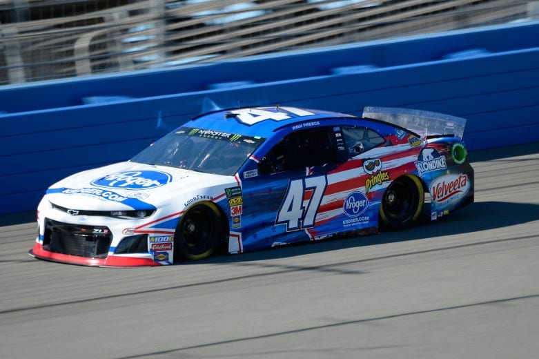 FONTANA, CA - MARCH 15: Ryan Preece, driver of the #47 Kroger Flavor Fill Up Chevrolet, practices for the Monster Energy NASCAR Cup Series Auto Club 400 at Auto Club Speedway on March 15, 2019 in Fontana, California. (Photo by Robert Laberge/Getty Images) | Getty Images